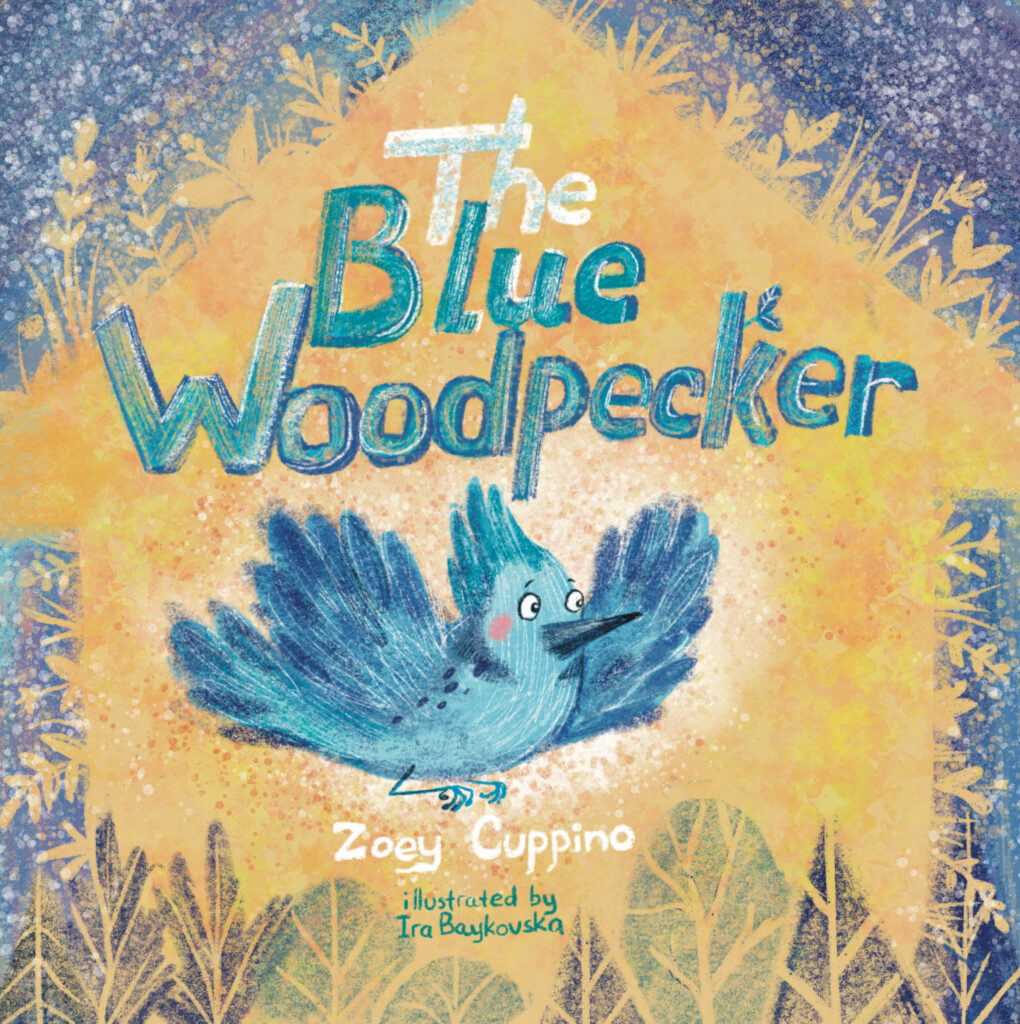 The Blue Woodpecker – A Woodpecker Bird Books for Kids