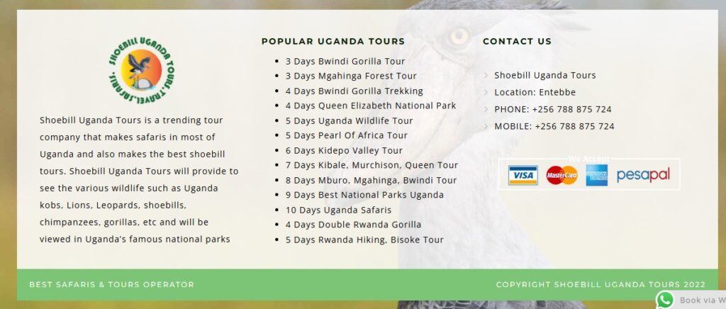 Shoebillugandatours.com Info Shoebillugandatours.com Info