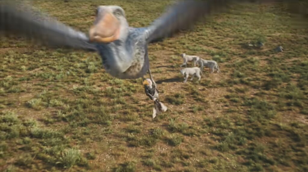 The Shoebill Stork in Mufasa The Lion King